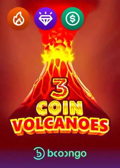 3 Coin Volcanoes av 3Oaks slot