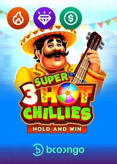 3 Super Hot Chillies av 3Oaks slot