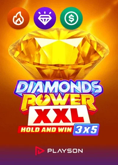 Diamonds Power Xxl Hold And Win av Playson slot
